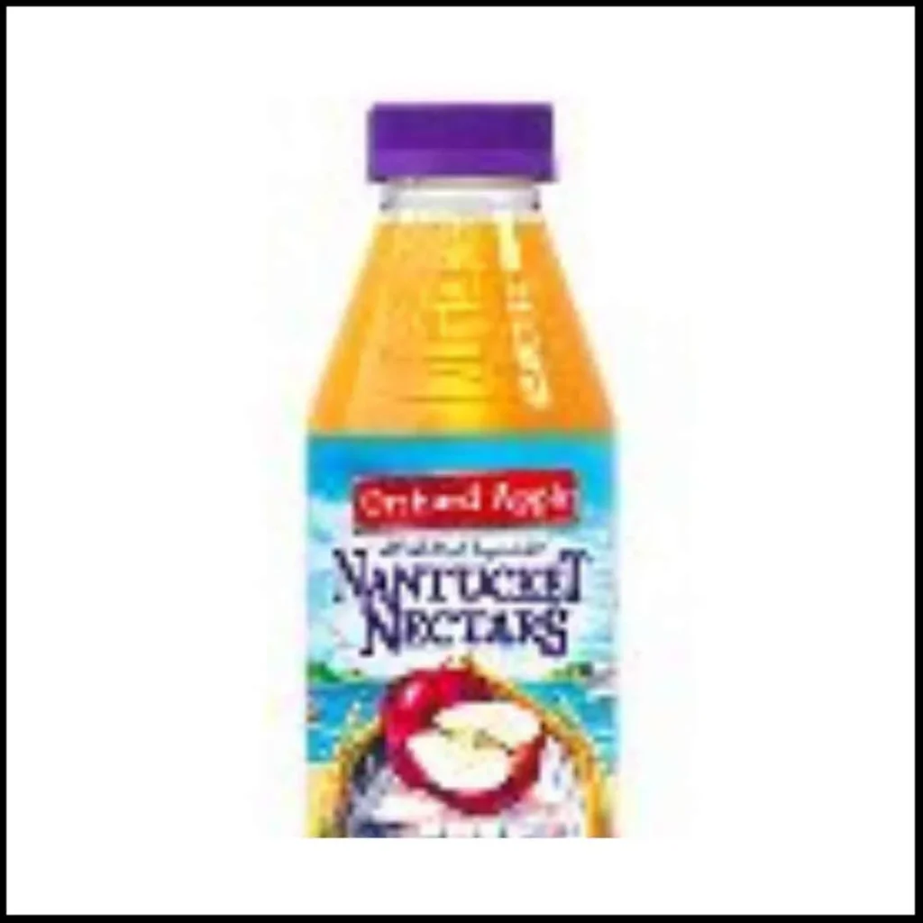 Nantucket Nectars Orchard Apple Juice – Refreshing and Natural Apple Flavor A bottle of Nantucket Nectars Orchard Apple juice with a purple cap and vibrant fruit-themed label.