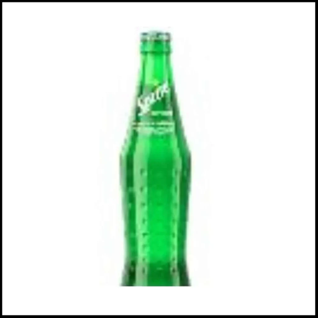 Mexican Sprite – Crisp Lemon-Lime Soda Made with Real Cane Sugar A classic green glass bottle of Mexican Sprite with the white Sprite logo.